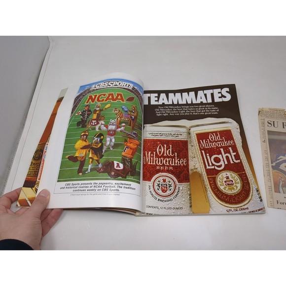 1983 Syracuse Orange Football Game Program & Newspaper NCAA Tim Green Mike Siano - Picture 13 of 16